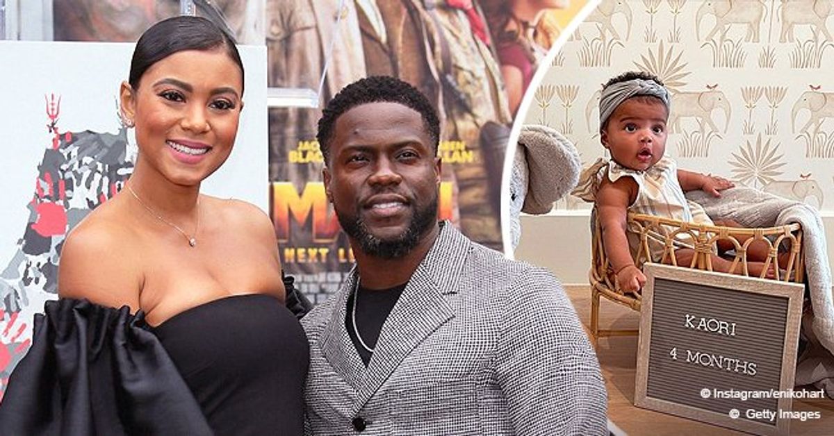 Kevin Hart's Wife Eniko Shows Their 4MonthOld Daughter Kaori Mai in a