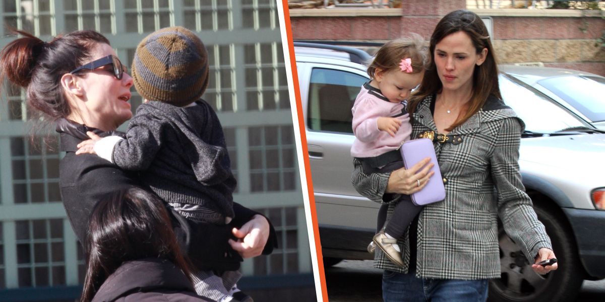 Jennifer Garner’s Child with Buzzed Hair, Sandra Bullock’s Kids in ...