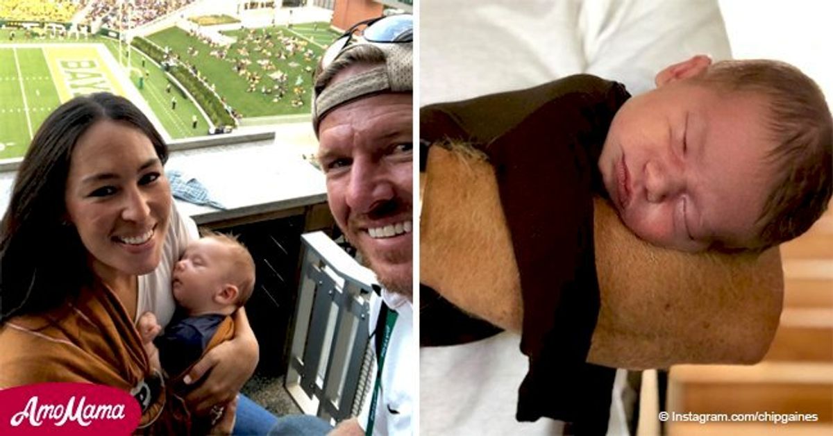 Joanna Gaines has revealed that her and Chip's son, Crew is saying 'mama'(01)