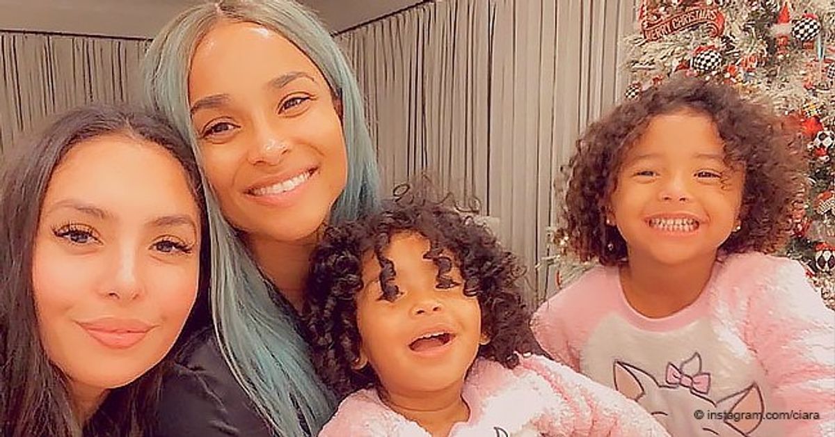 Vanessa Bryant's Daughters Posed with Ciara & Their Mom in Cute