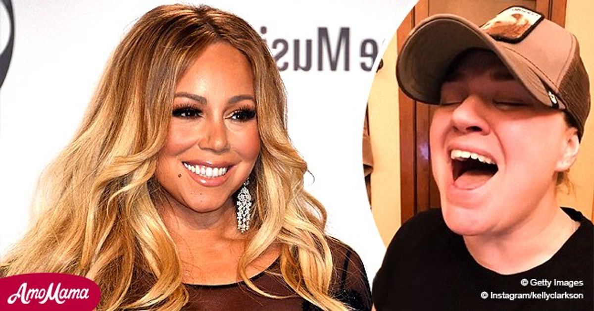 Kelly Clarkson of 'The Voice' Delivers Powerful Rendition of Mariah(01)