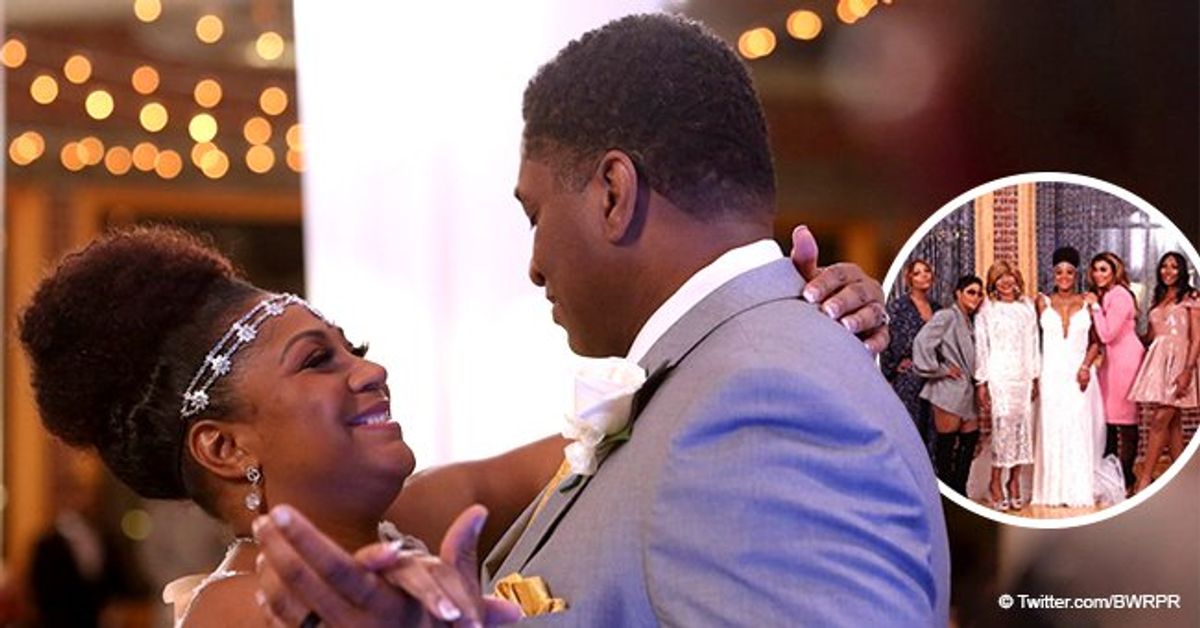 Trina Braxton from 'Braxton Family Values' and Von Scales Tie the Knot(02)