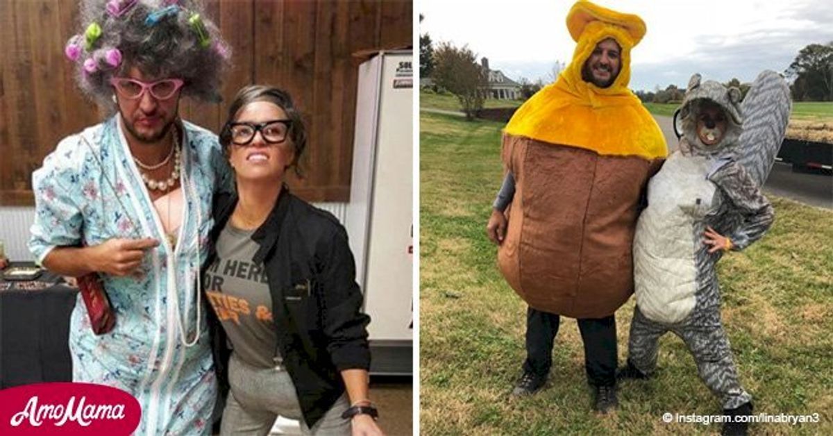 Luke and Caroline Bryan wins Halloween with their hilarious costumes