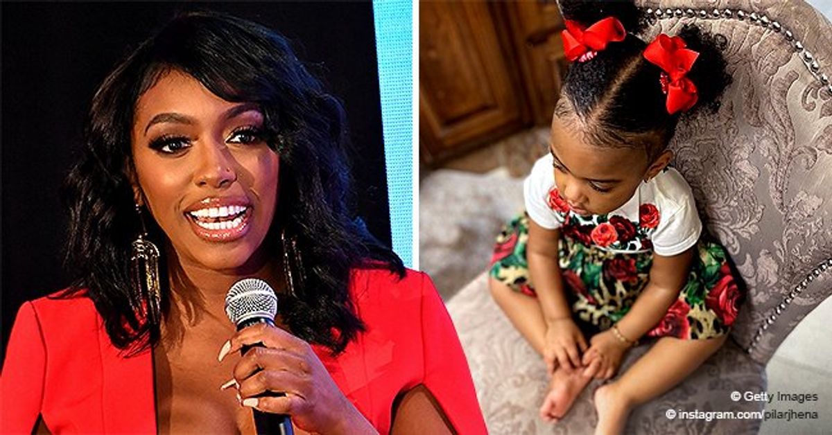 See RHOA Star Porsha Williams' Adorable Daughter Pilar Posing in a Cute