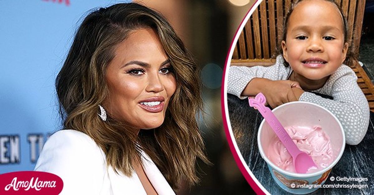 Chrissy Teigen Shares Adorable Photos from Luna's Day out with John ...