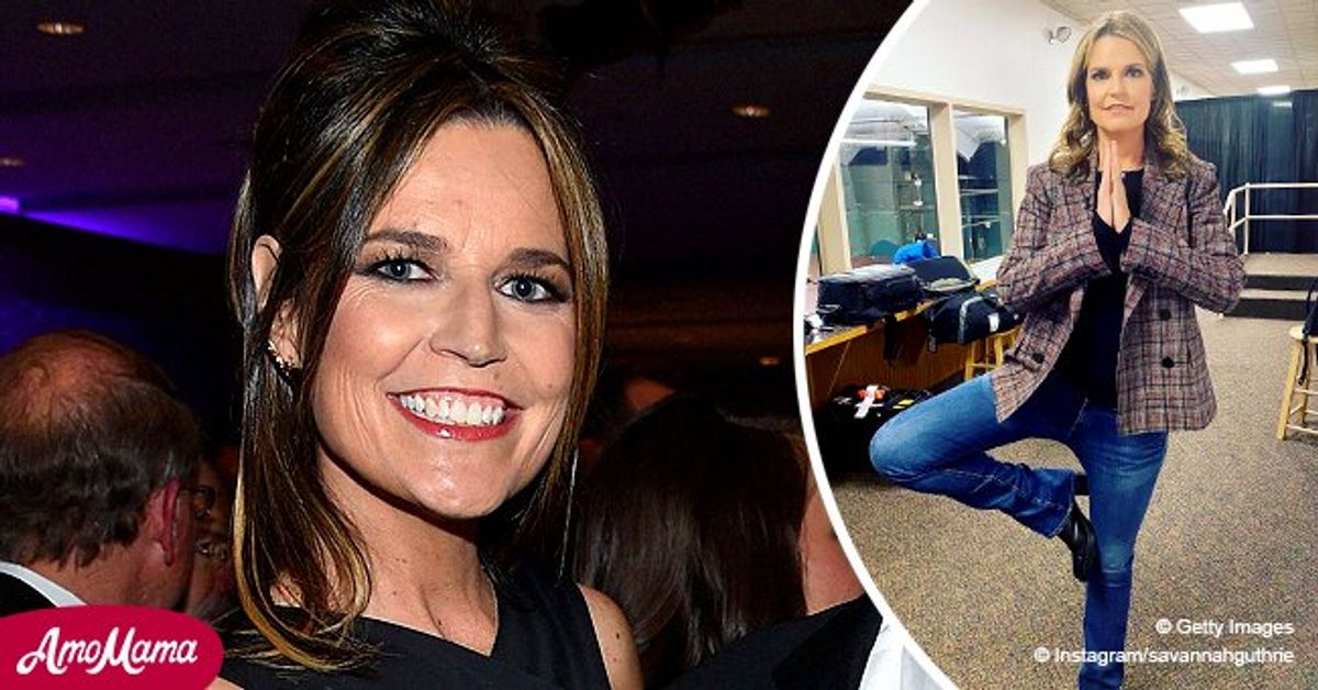 Savannah Guthrie from 'Today' Is Proud of Herself after Completing 30(02)