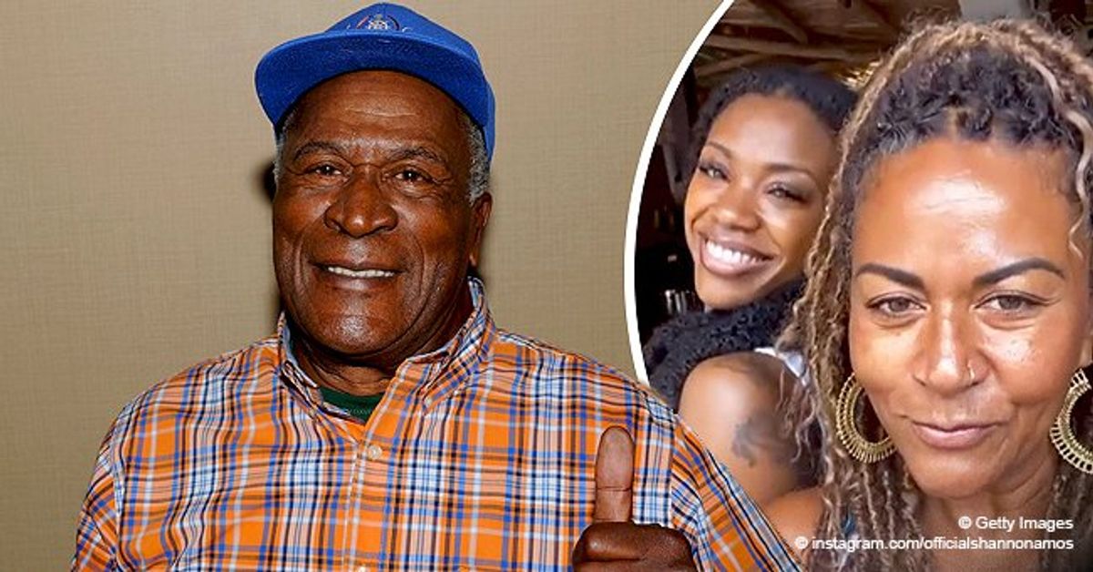 John Amos' Daughter Shannon Shows off Her Braids While Posing Makeup