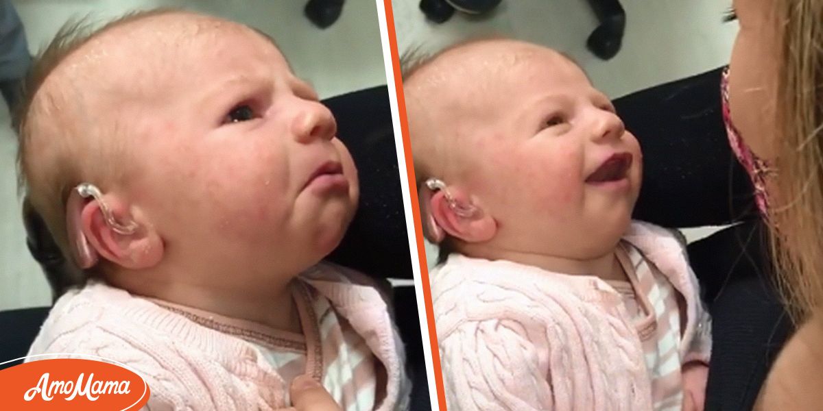 Deaf Baby Girl Hears Mom’s Voice for the First Time 'She’s Just the Best'