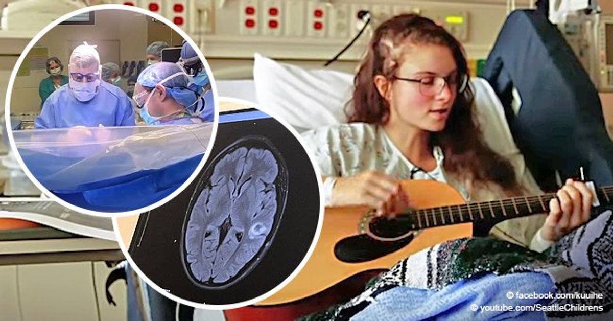 Teenager stays awake during brain surgery, sings to save her music