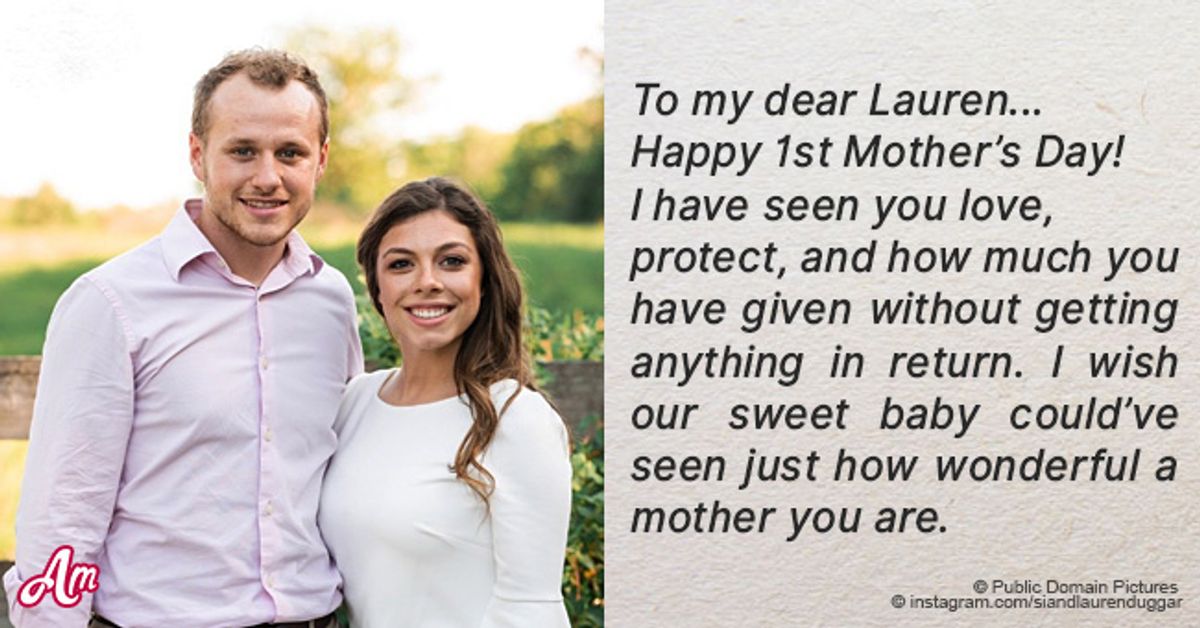 Josiah Duggar Shares a Tribute to Wife Lauren on the '1st Mother’s Day