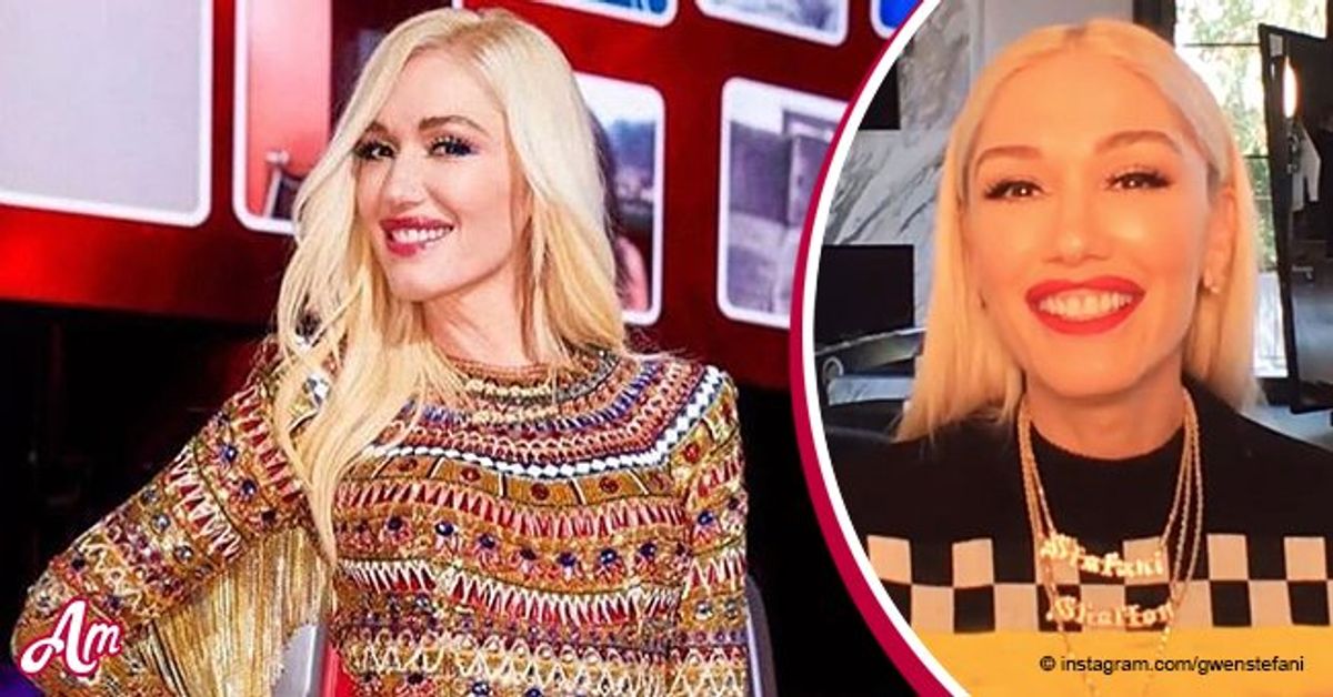 Gwen Stefani Rocks Personalized Necklaces as She Pays Touching Tribute ...