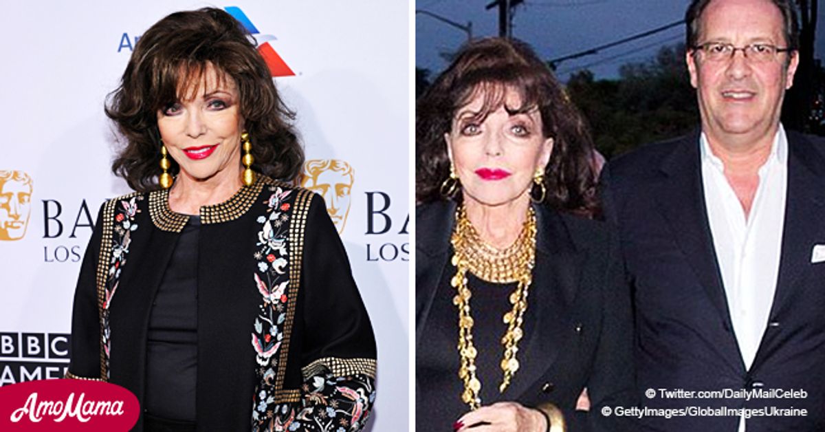 85-Year-Old Joan Collins Looks Radiant in an All Black Gorgeous Costume ...