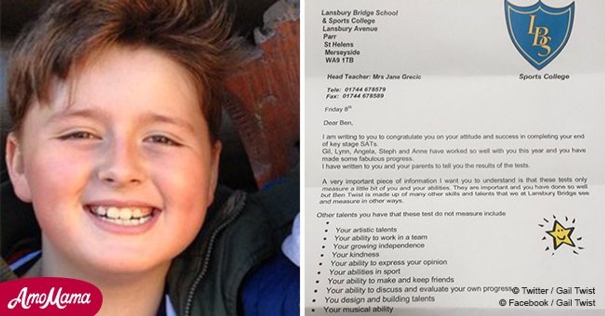 Mother shared touching letter from teacher sent to 11-year-old son with ...