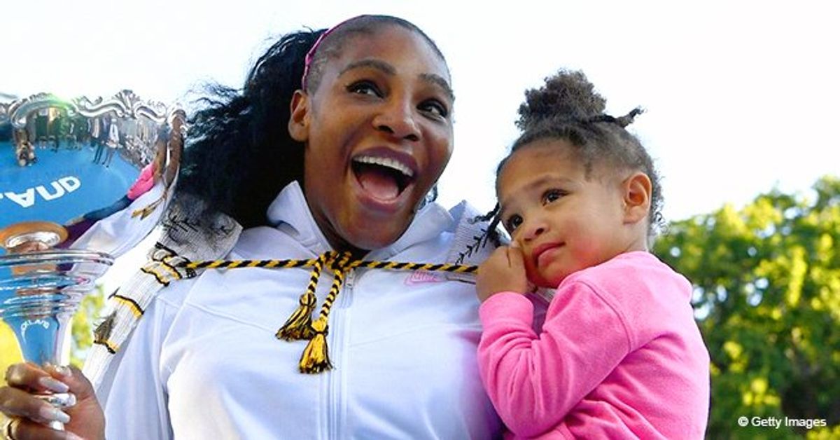 Serena Williams' 2YearOld Daughter Olympia Youngest Team