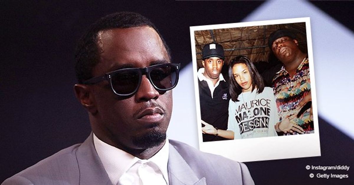P Diddy Posts Iconic Throwback Photo with Notorious BIG & Aaliyah ...