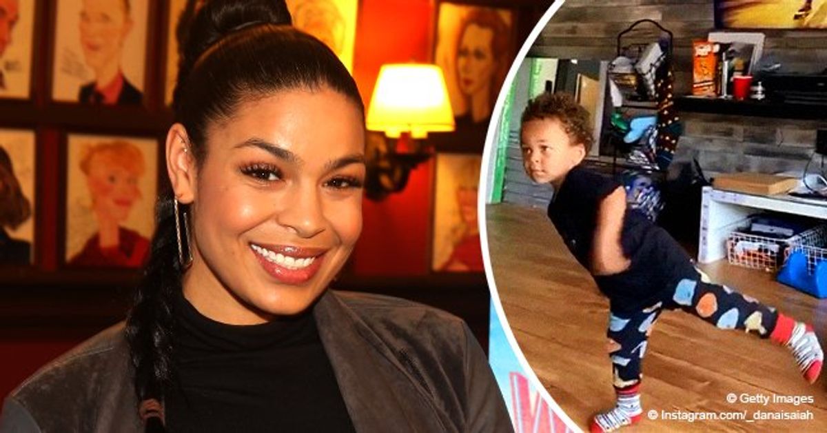 Jordin Sparks & Husband Dana Isaiah's Toddler Son DJ Shows Dance Moves