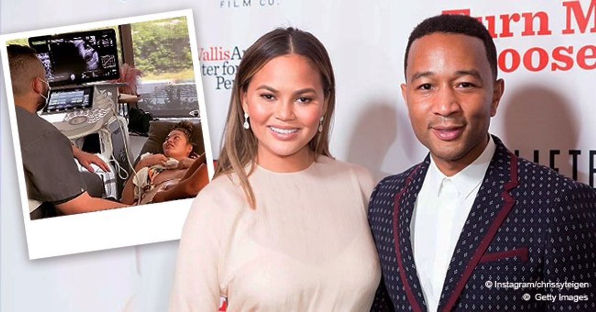 Watch a Pregnant Chrissy Teigen Get Ultrasound to See Her Baby with