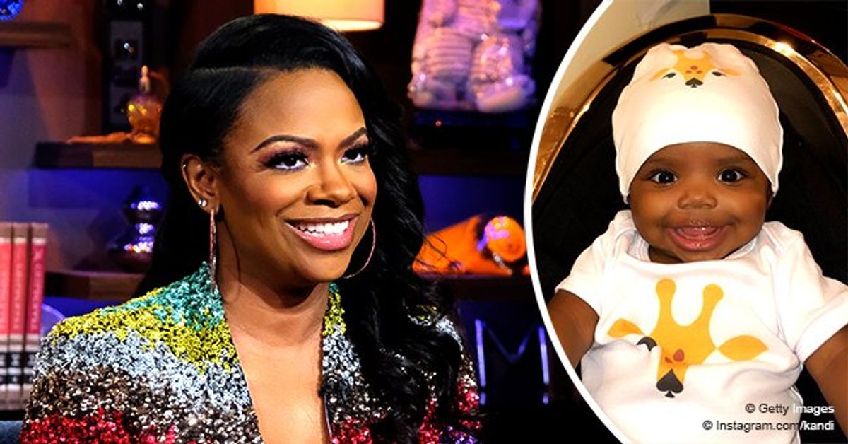Kandi Burruss's Daughter Blaze Shows Toothless Smile & Cute Outfit in a ...
