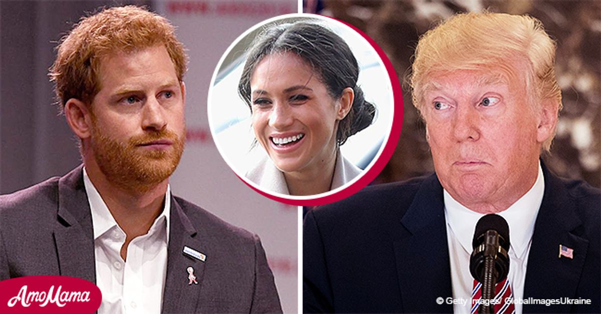 Prince Harry Keeps an Awkward Distance from Donald Trump after 'Nasty ...