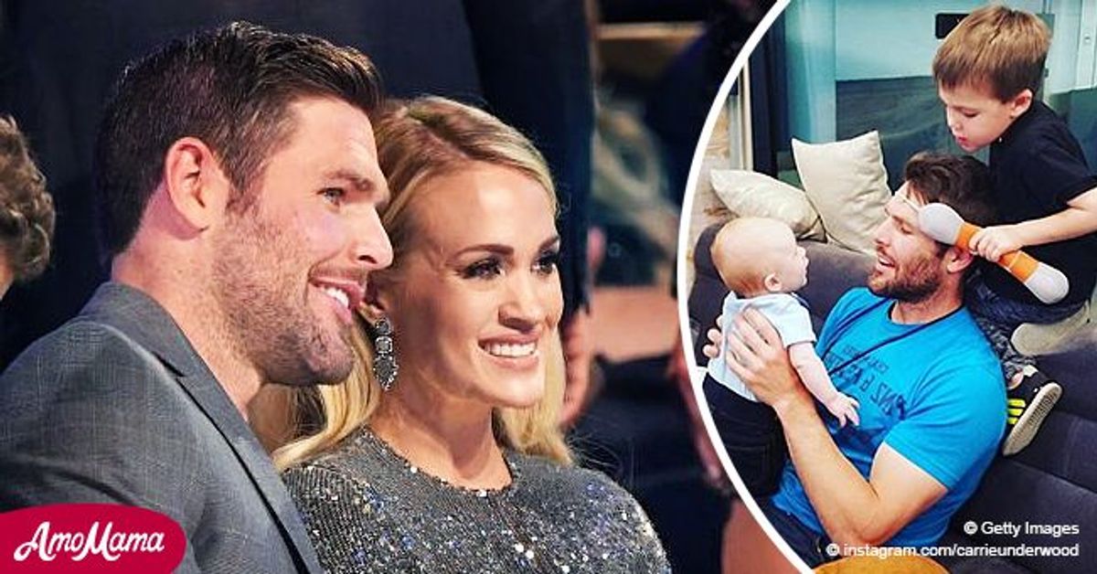 Meet Carrie Underwood’s Husband Mike Fisher And Two Children Isaiah And ...