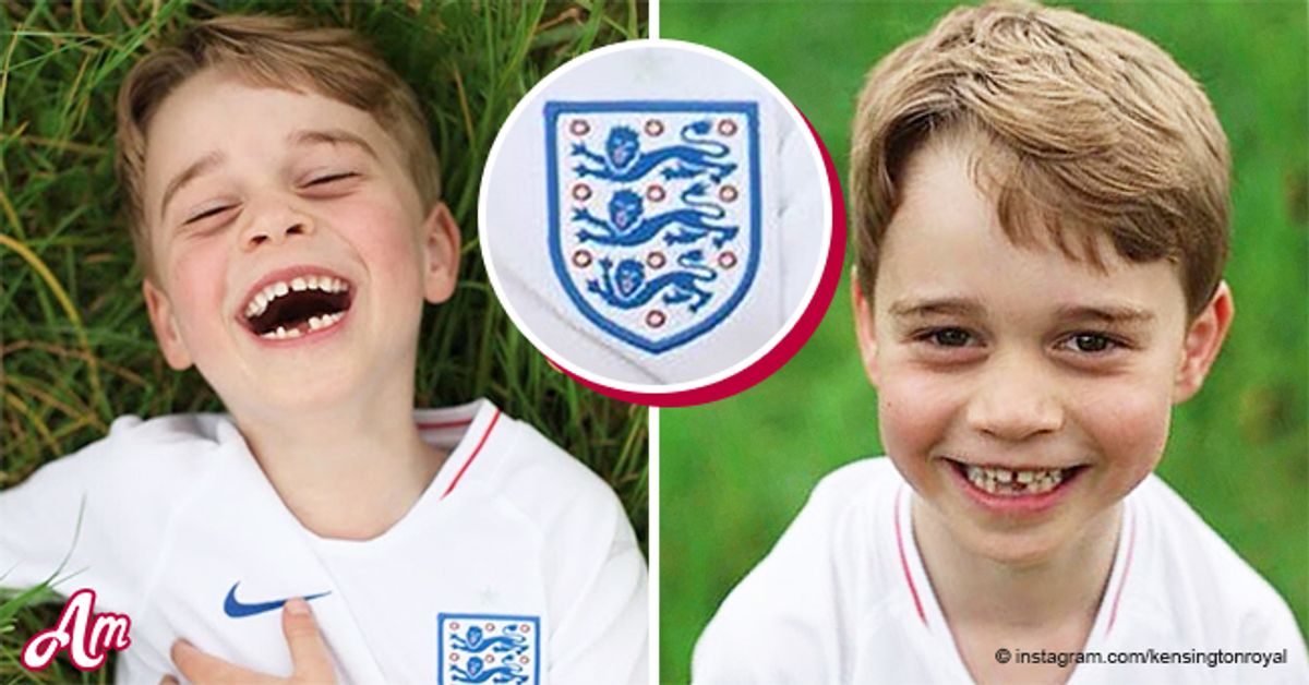 Prince George's England Soccer Shirt in His Birthday Photo Causes ...