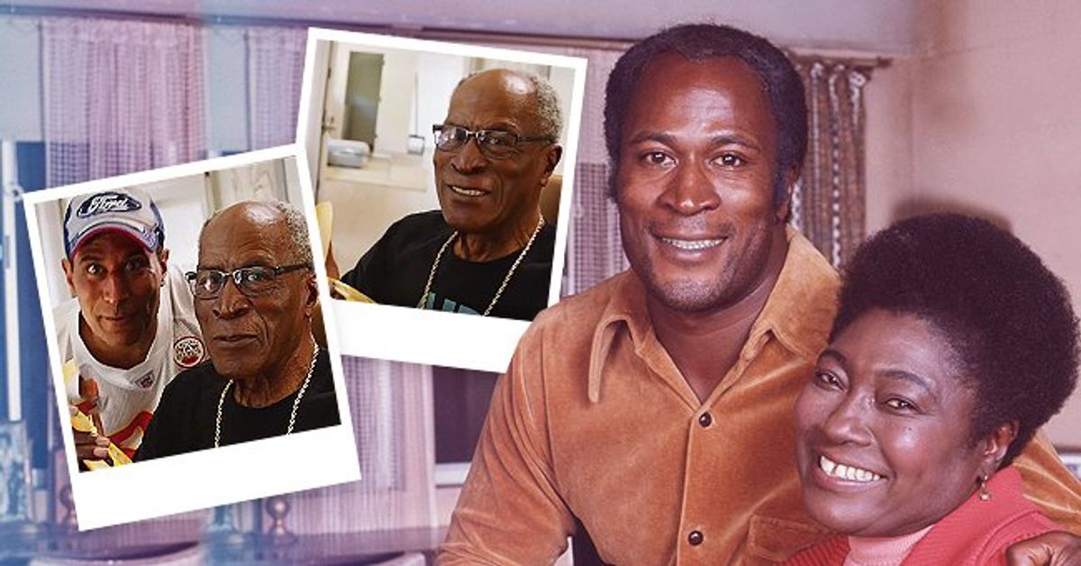 'Good Times' Star John Amos Smiles with His LookAlike Son Singing with