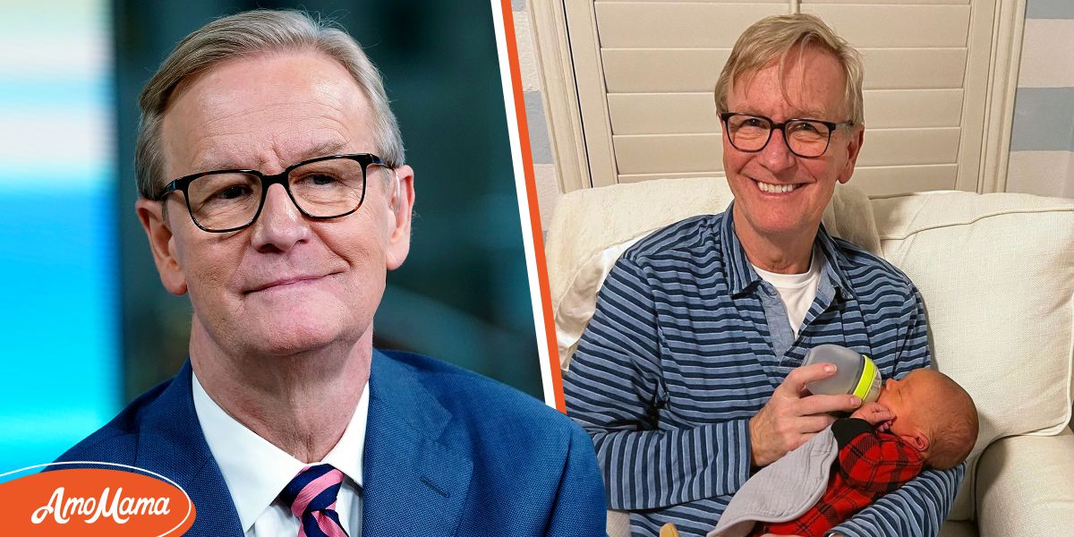 Steve Doocy Says He Is Going to Spoil Newborn Grandson While Feeding Him in Sweet Photo