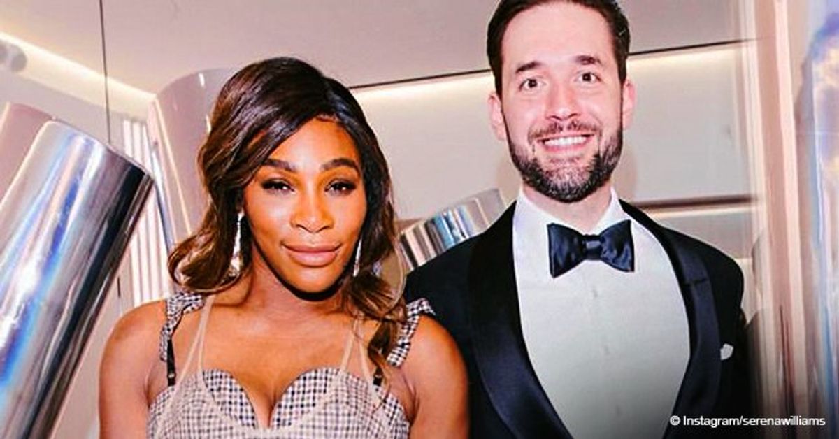 Serena Williams flaunts ample cleavage in $8K low-cut sequined dress ...