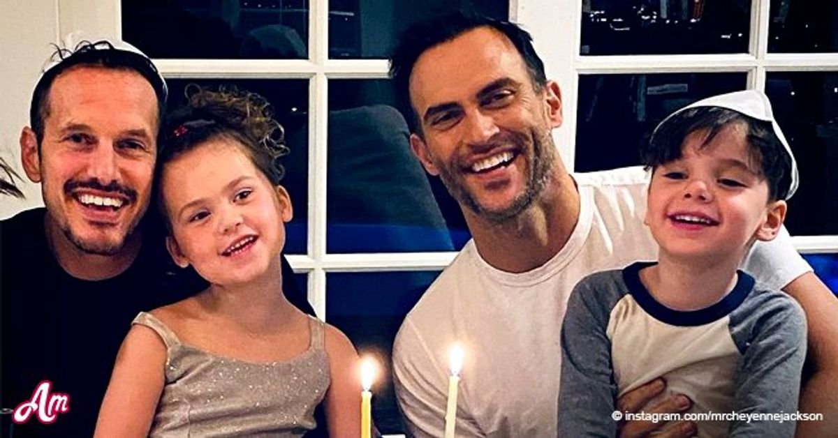 Jason Landau Shares Twins with Cheyenne Jackson — inside the AHS Star's