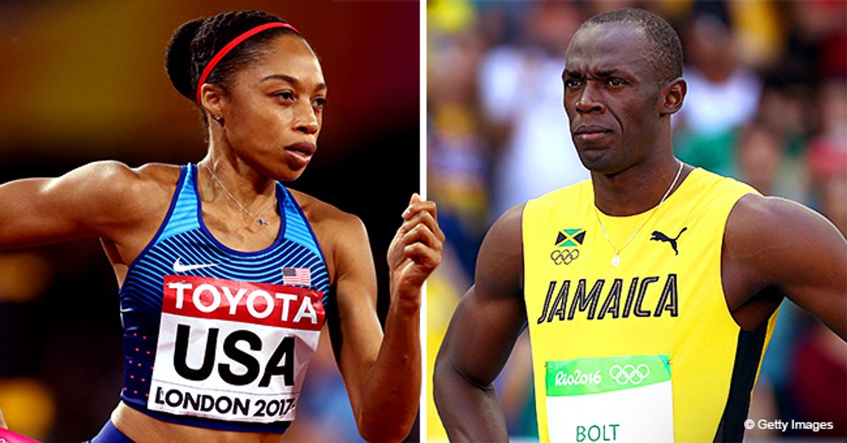 Olympic Sprinter Allyson Felix Breaks Usain Bolt’s Record after 12th