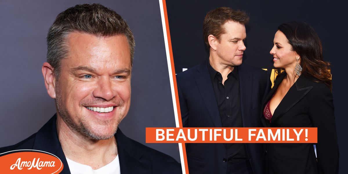 Matt Damon Appears at Premiere with Daughters Who ‘Look Just like Him ...