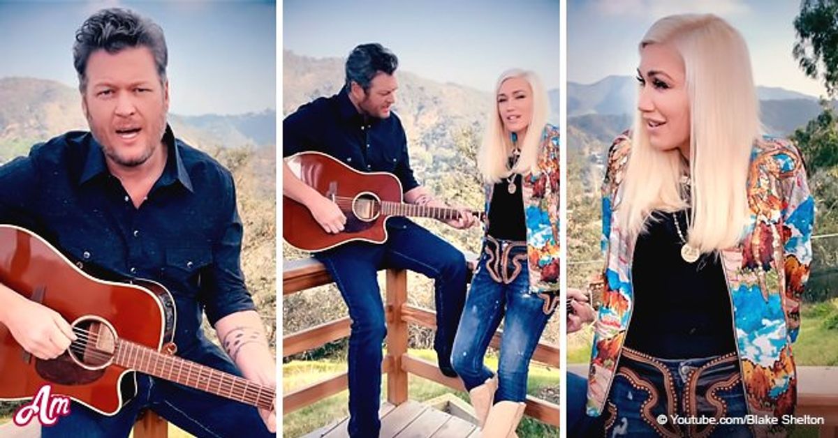 Blake Shelton and Gwen Stefani Sing Acoustic Version of 'Nobody but You'