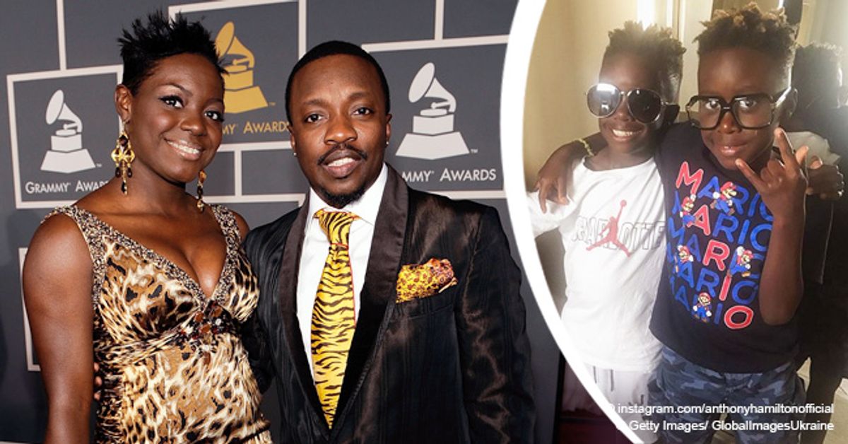 R&B Singer Anthony Hamilton & Ex Tarsha's Sons Look Just like Their Dad ...