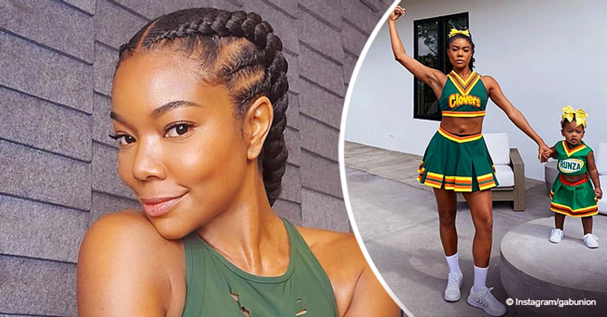 Gabrielle Union of 'LA's Finest' & Daughter Kaavia Stun in Matching