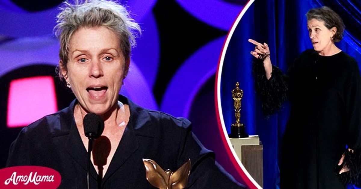 Frances McDormand Wins Oscar for Best Actress & Jokes about the(02)
