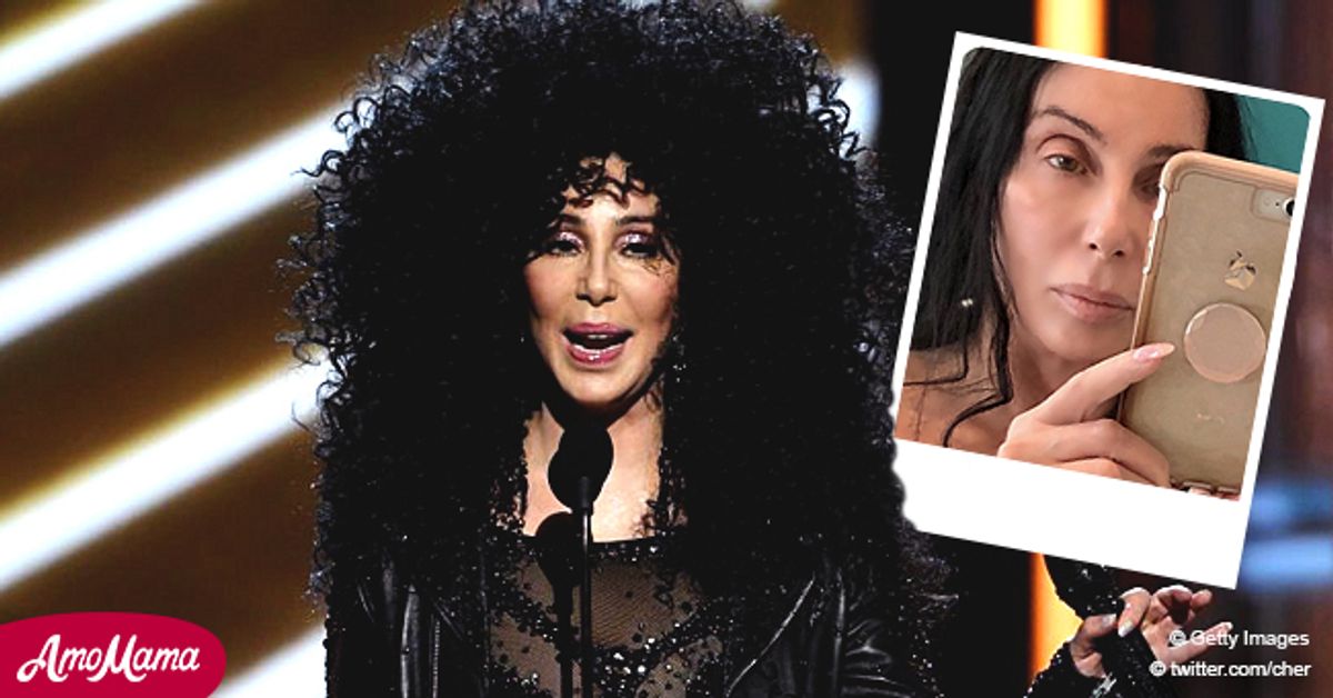 Cher Shares NoMakeup Selfie and Fans Love It