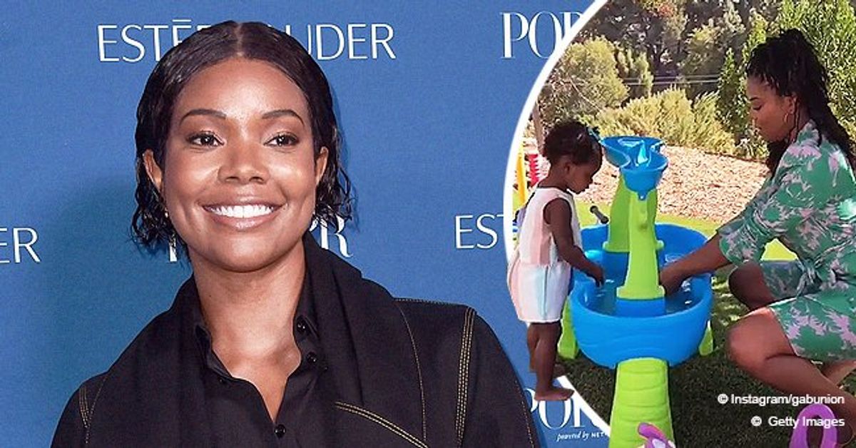 Watch Gabrielle Union Play with Her Adorable Daughter Kaavia in This