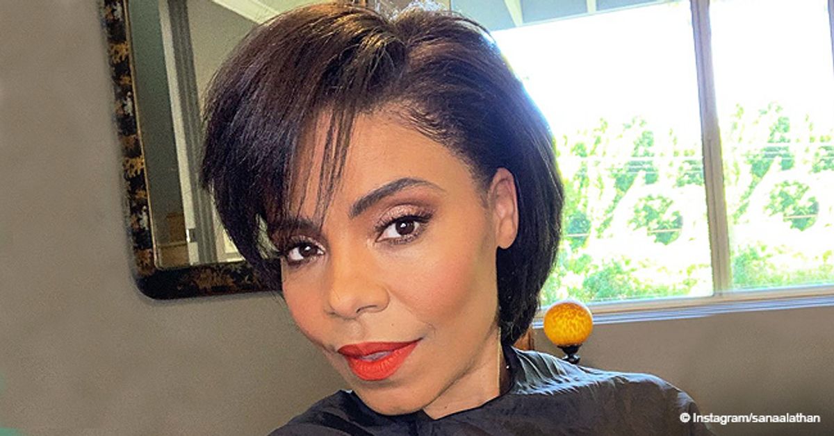 Sanaa Lathan Stuns with Her Natural Hair Growth after Shaving Her Head