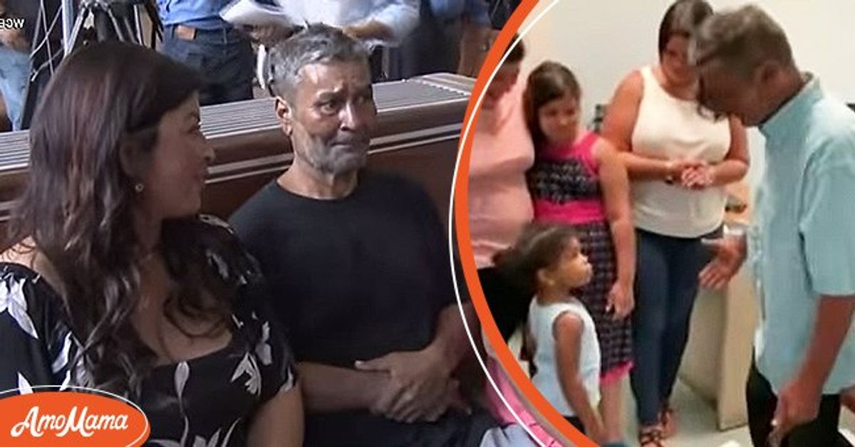 Homeless Man Reunites with Daughters after Not Seeing Them for 24 Years ...