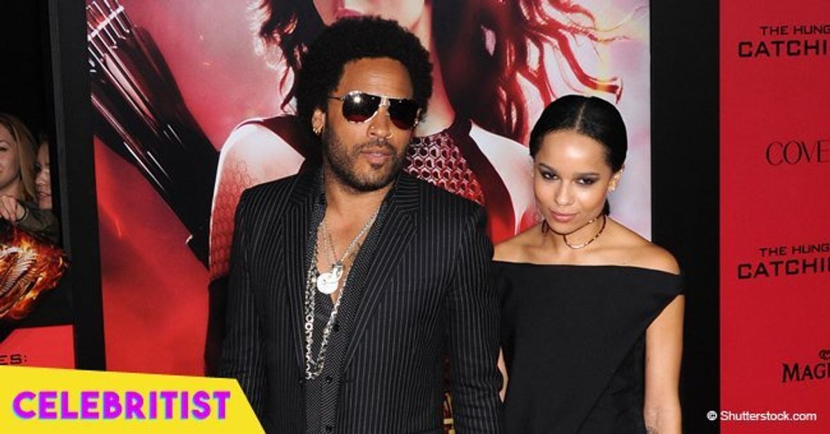 Zoë Kravitz Shares Throwback Pic Of Dad Lenny Kravitz Posing With ...