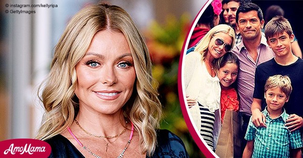 Kelly Ripa Shared Throwback Pic with Husband Mark Consuelos and Their