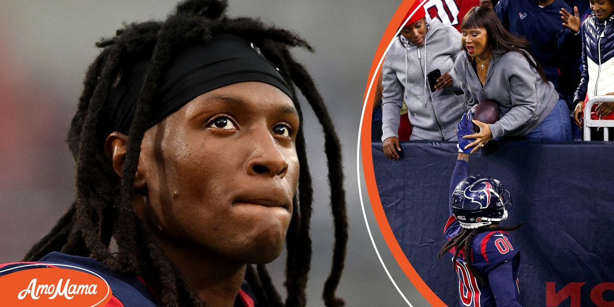 NFL Star DeAndre Hopkins Hands His Mom The Ball Every Time He Scores A ...