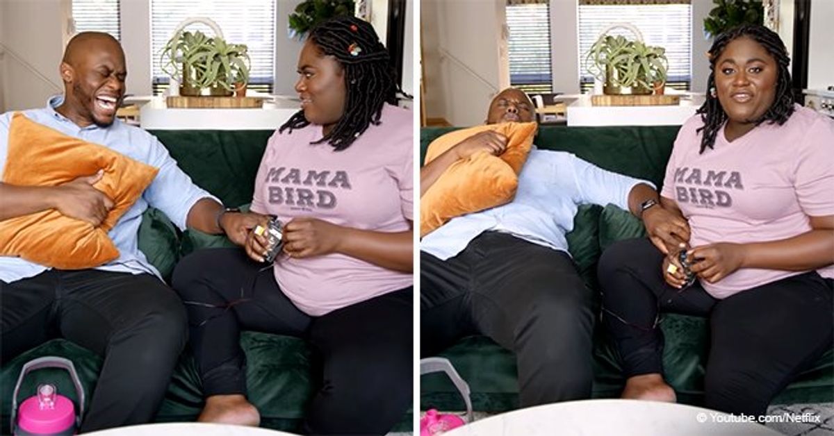 Orange Is The New Black's Danielle Brooks gives partner contractions  simulator