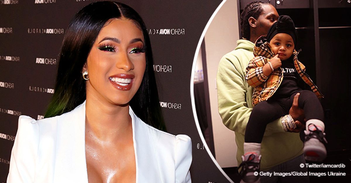 'Money' Rapper Cardi B Shares Cute Pic of Husband Offset and Daughter