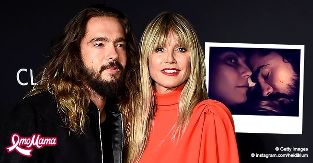 Heidi Klum Licks Face of Sleeping Husband Tom Kaulitz, 31, as They ...