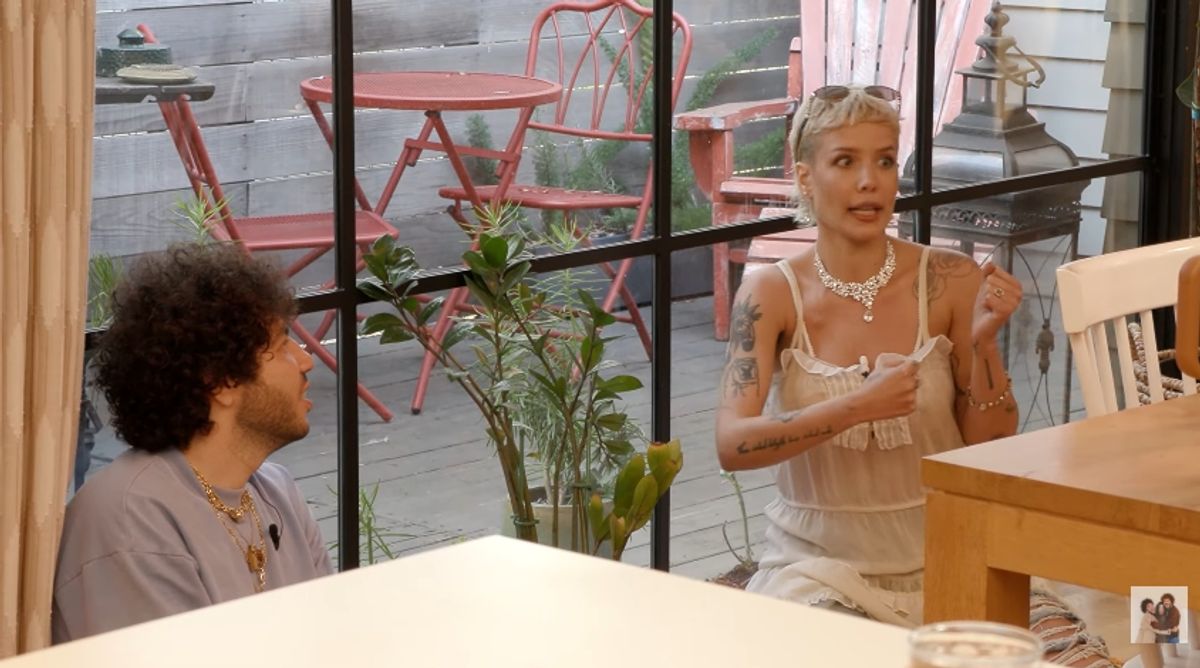 Halsey Recalls Miley Cyrus Fleeing Her House Party With Postmates During Police Visit image 3