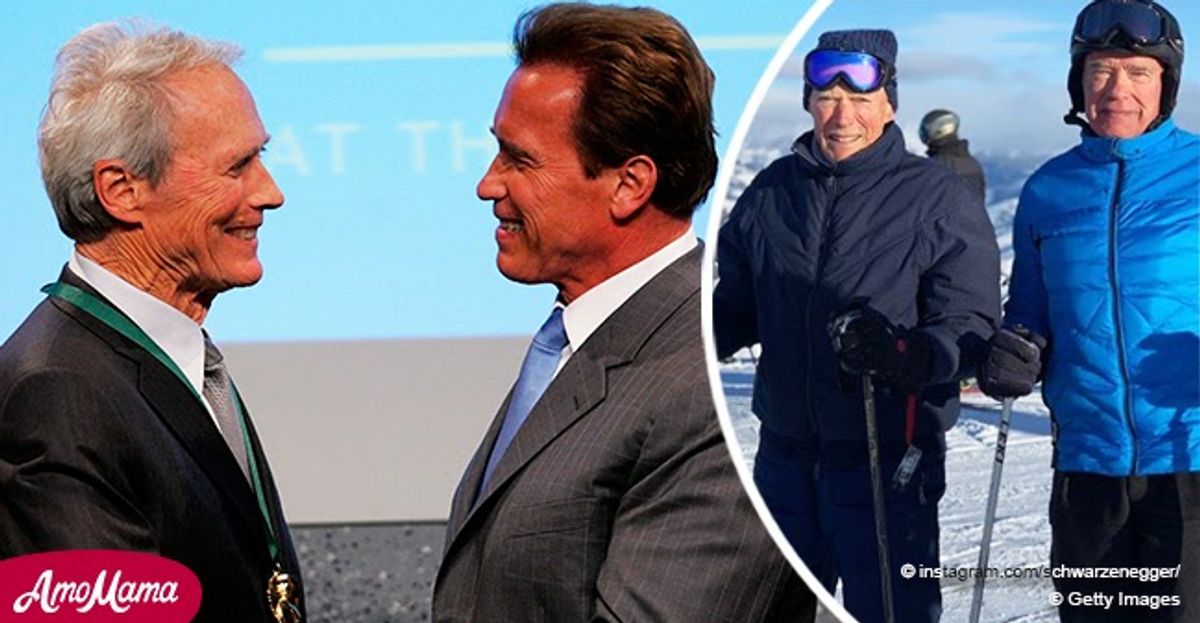 Arnold Schwarzenegger and Clint Eastwood Enjoy Ski Trip Together