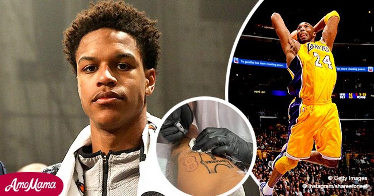 Shaquille O'Neal's Son Shareef Pays Tribute to Kobe Bryant with Mamba