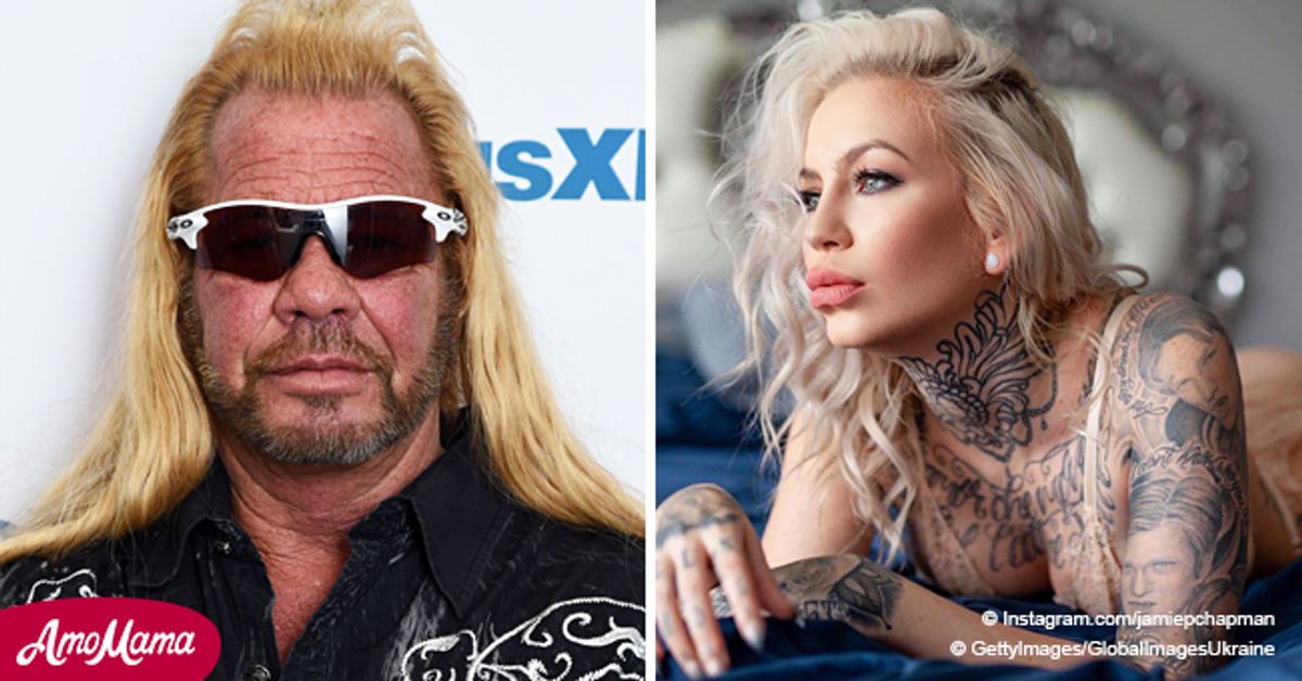 Dog the Bounty Hunter's tattoo model daughter-in-law Jamie poses