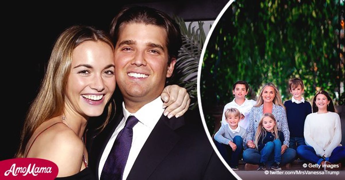 Trump Jr. Children Donald Trump Jr's Ex-Wife Vanessa Is Surrounded by Her 5 Children in ...